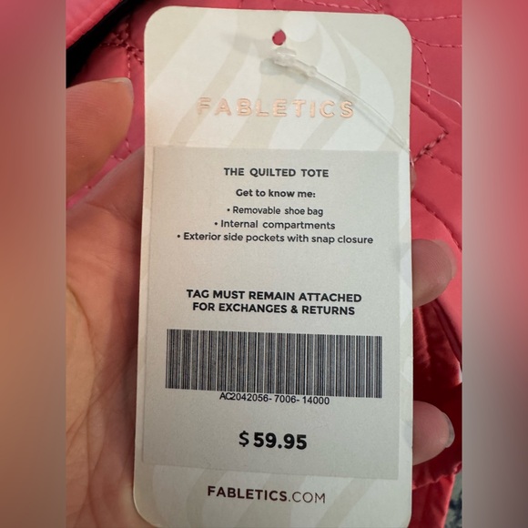 Quilted Tote Bag - Picture 10 of 10